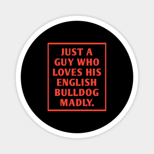 English Bulldog Magnet